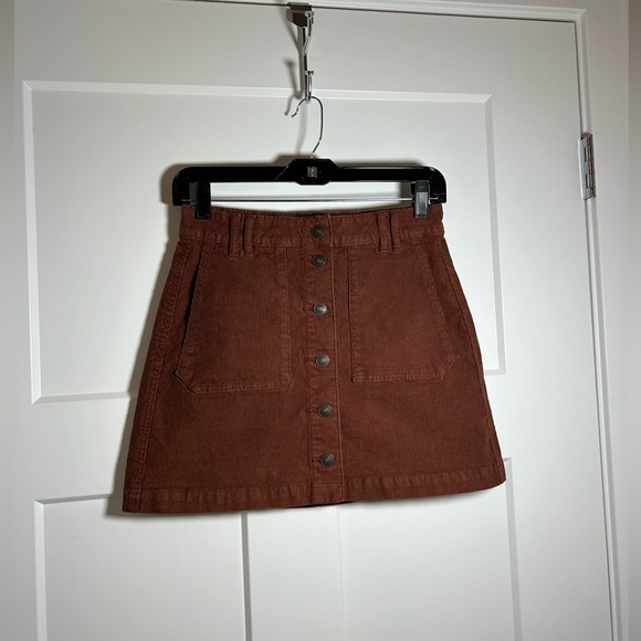 Sz 0 American Eagle corduroy skirt - Picture 2 of 8